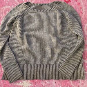 Dark grey American eagle crewneck sweater